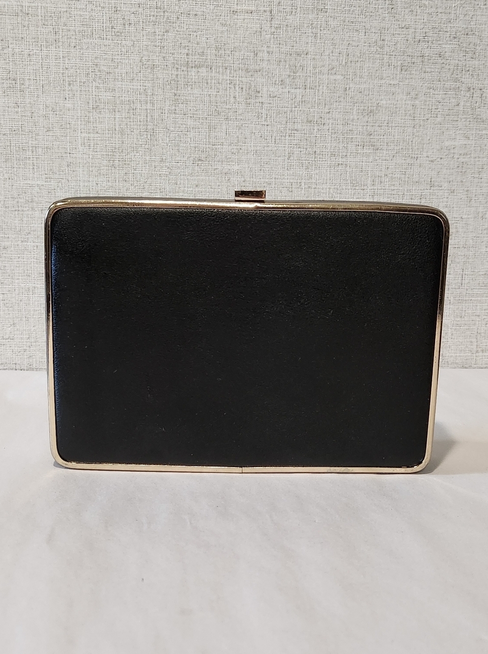 Cara New York Black Geometric Textured Clutch Crossbody - Picture 7 of 14